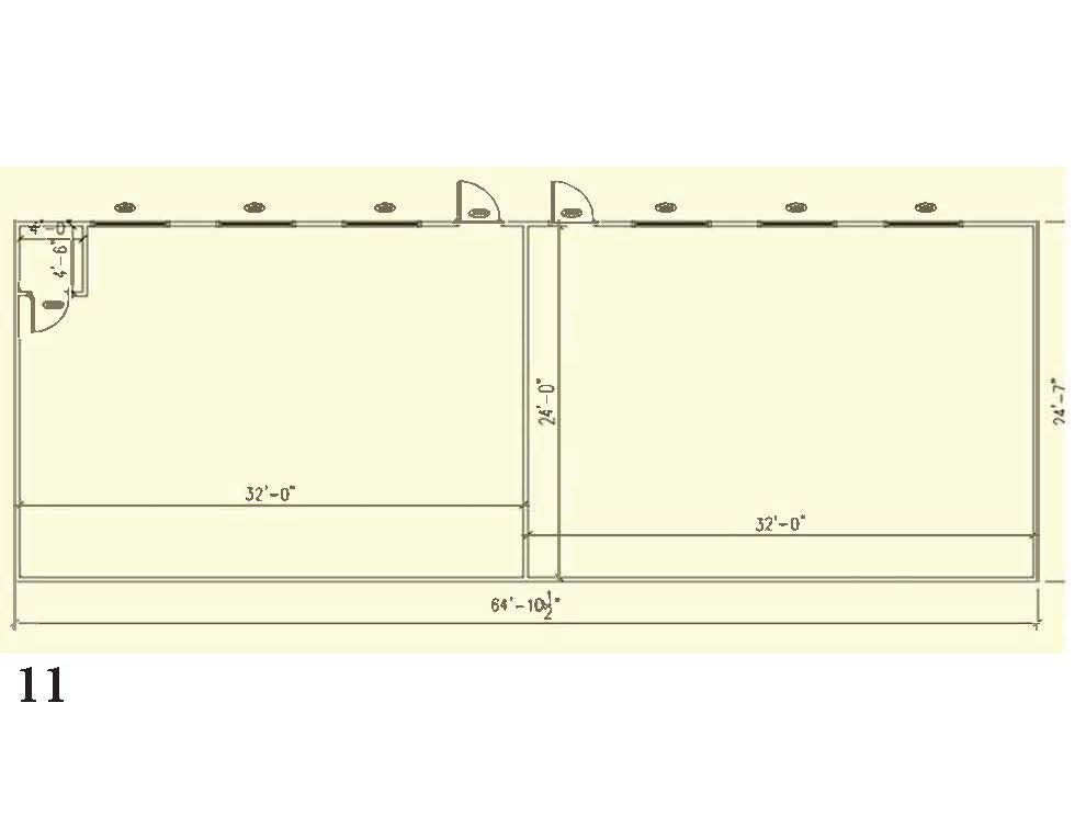24 x 60 Open floor plan - 11