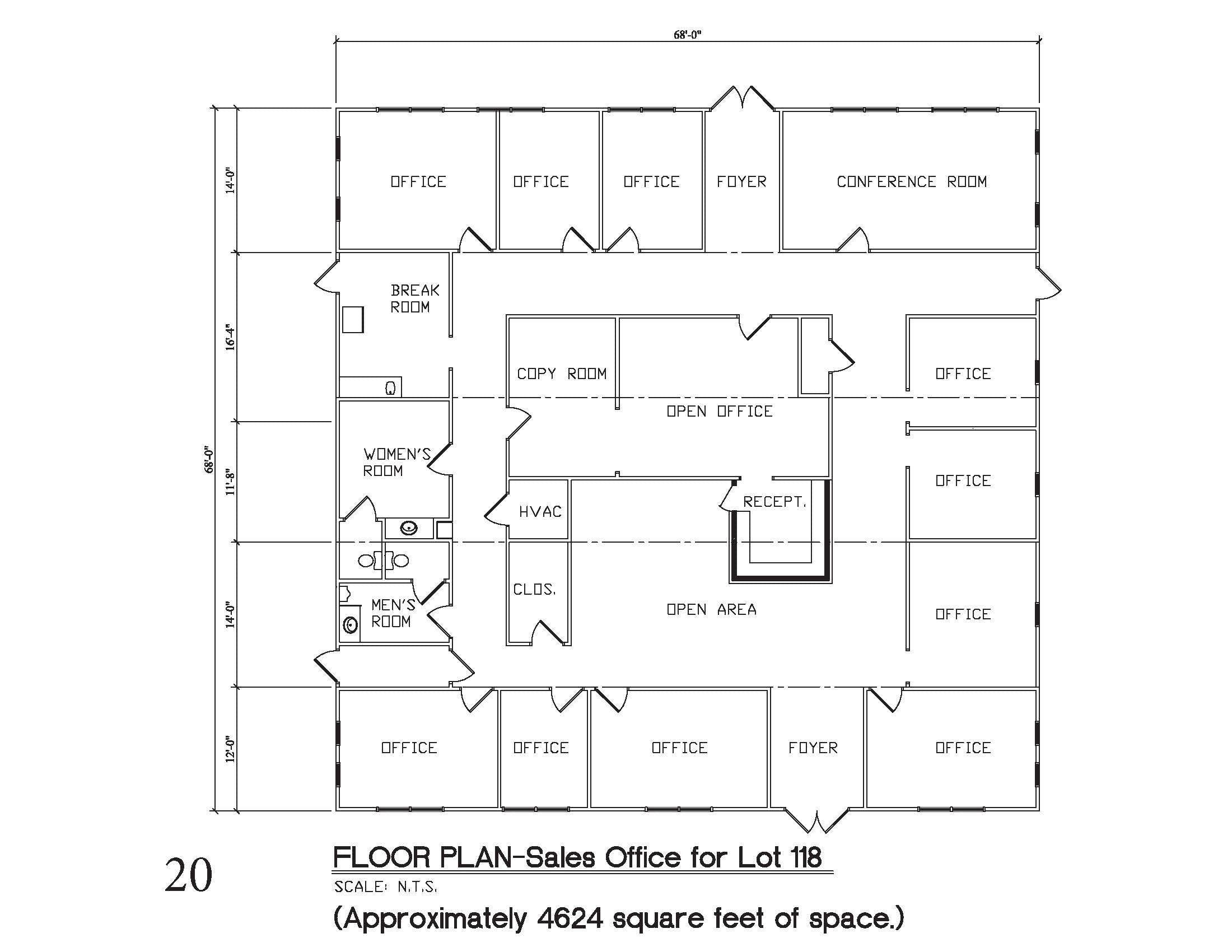 68 x 68 Office Buildings
