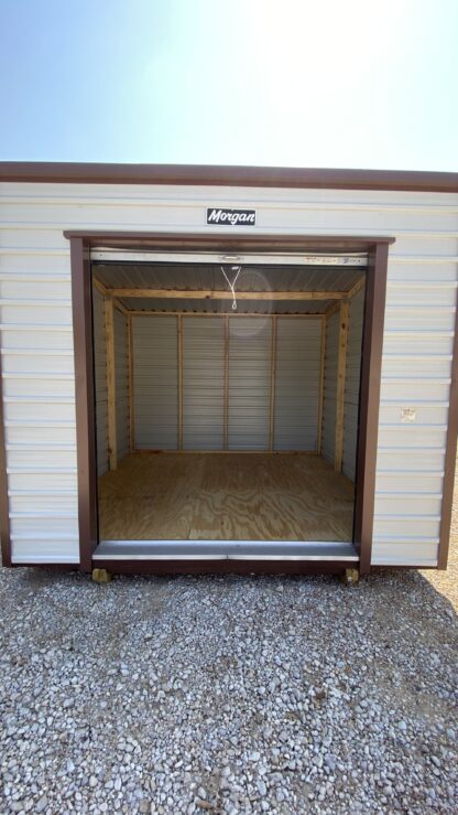 10 x 10 Slanted Roof w/ Rollup Door - Image 2