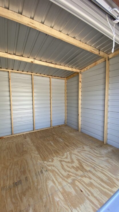 10 x 10 Slanted Roof w/ Rollup Door - Image 3
