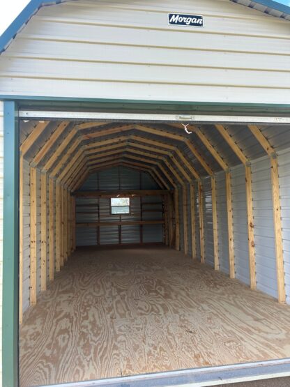 12 x 32 Garage w/ Shelves, Window and Roll Up Door - H205075 - Image 4