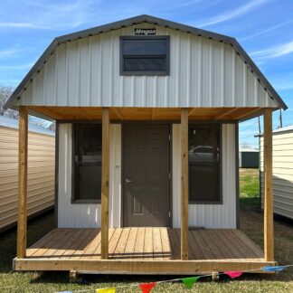 12 x 24 Mini Barn w/ Porch and Loft - H204577
