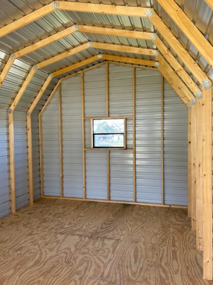 12 x 24 Mini Barn w/ Porch and Loft - H204577 - Image 4
