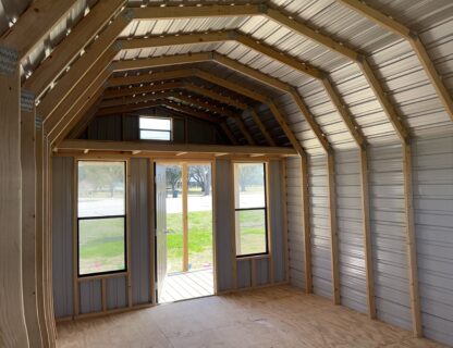 12 x 24 Mini Barn w/ Porch and Loft - H204577 - Image 2
