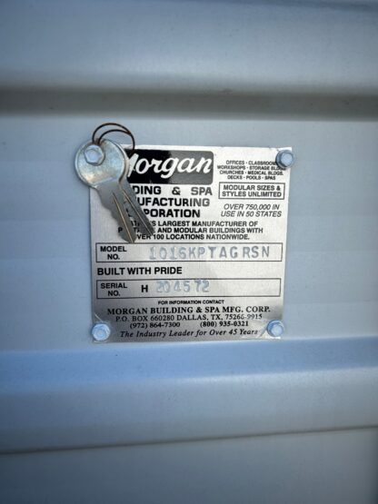 10 x 16 Peak Storage w/ Double Doors - H204572 - Image 3
