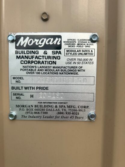 12 x 16 Lined Deluxe Office - H204190 - Image 3