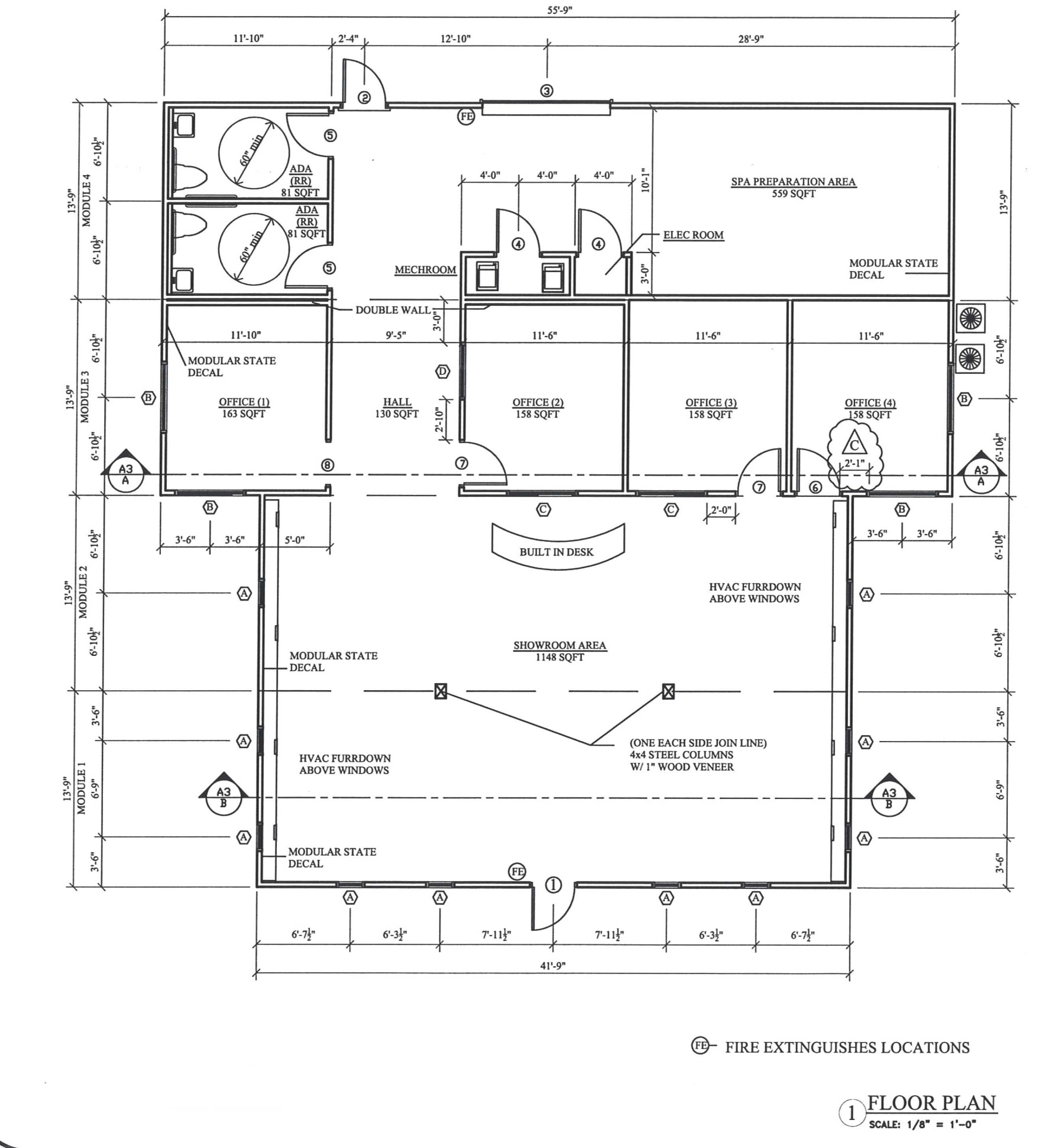 50 x 56 Showroom Office