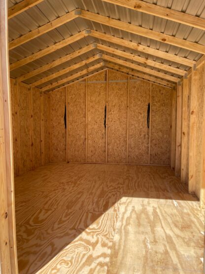 12 x 16 Peak Storage w/ LP SmartSide and Double Doors-H205012 - H205012 - Image 2