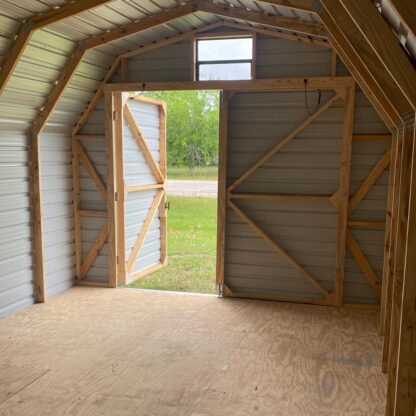 12 x 20 Classic Barn w/ Gable Window - H203908 - Image 3