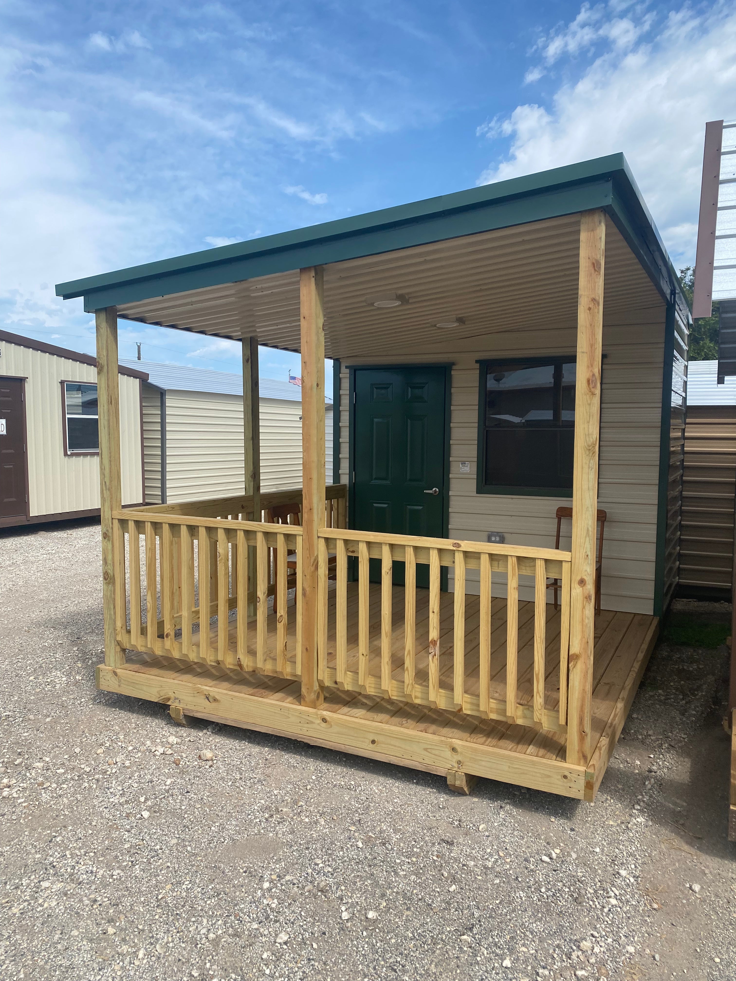 10 x 16 Shed w/ Porch and Window - H204347