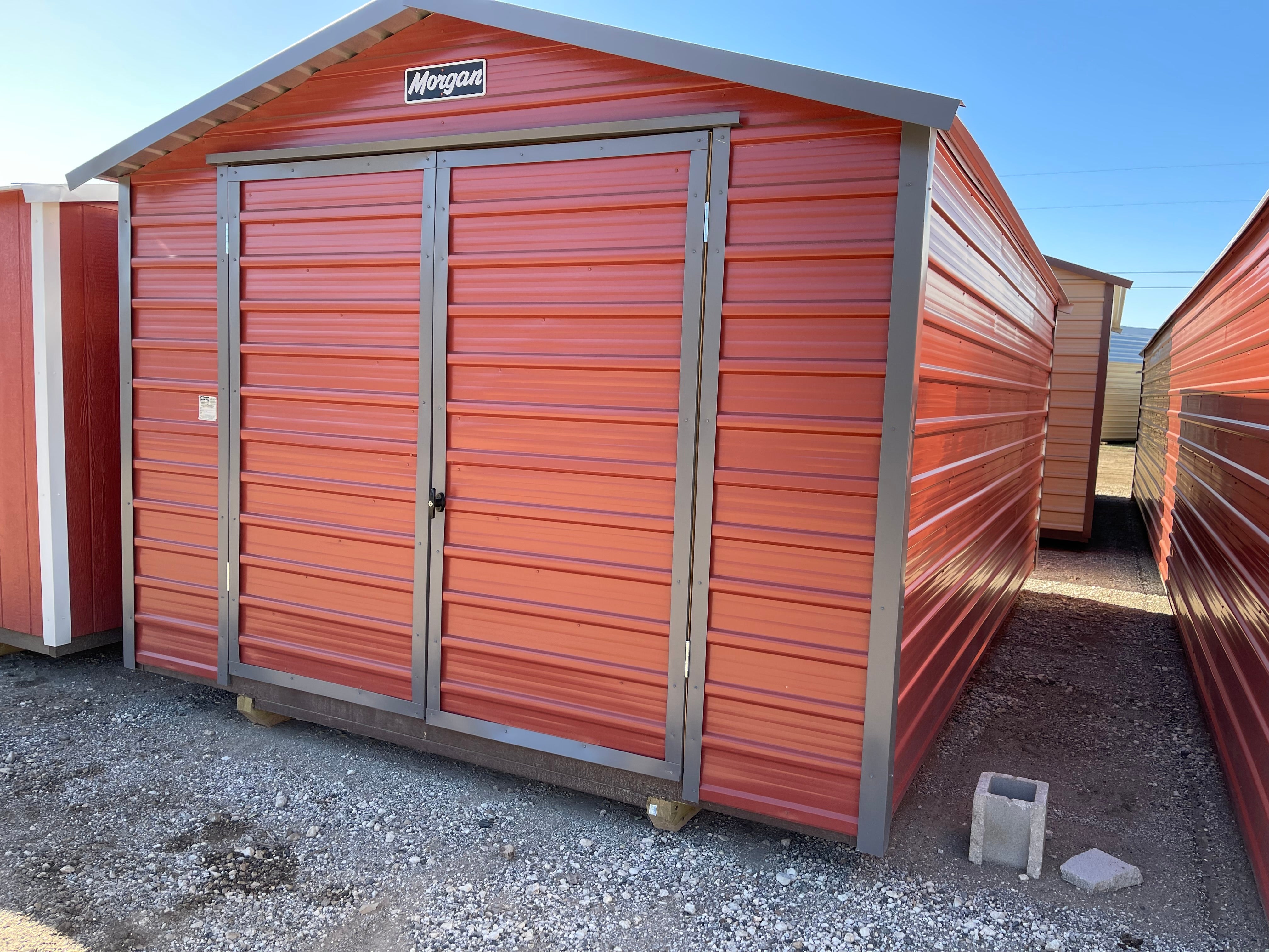 10 x 16 Peak Storage w/ Double Doors - H204791
