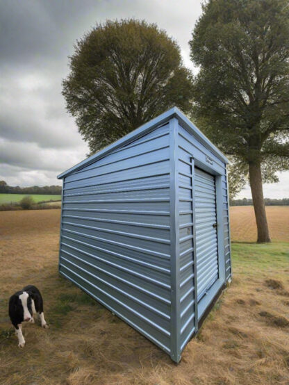 08 x 10 Slant Roof w/ Rollup Door - H205403 - Image 4