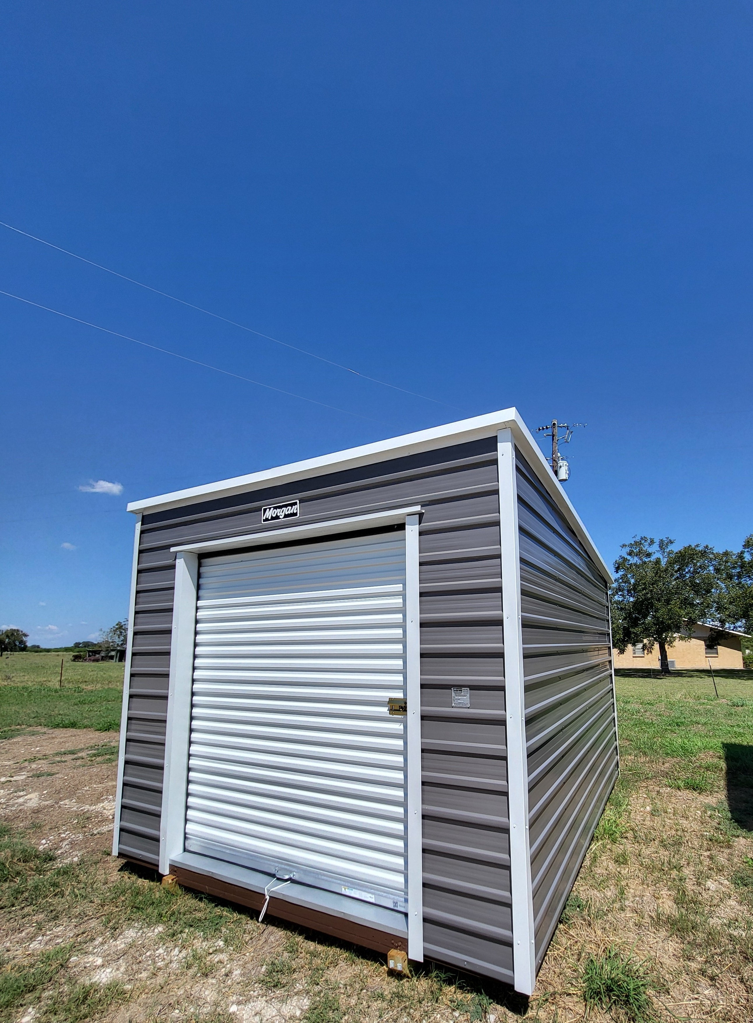 10 x 12 Peak Storage w/ Rollup Door *Need a Small Garage? Here You Go!!! - H205408