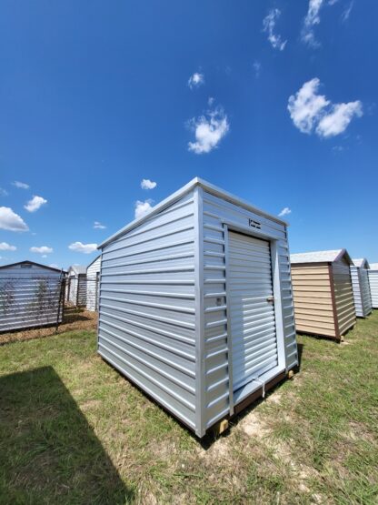 08 x 10 Slanted Roof w/ Rollup Door - H205404 - Image 2