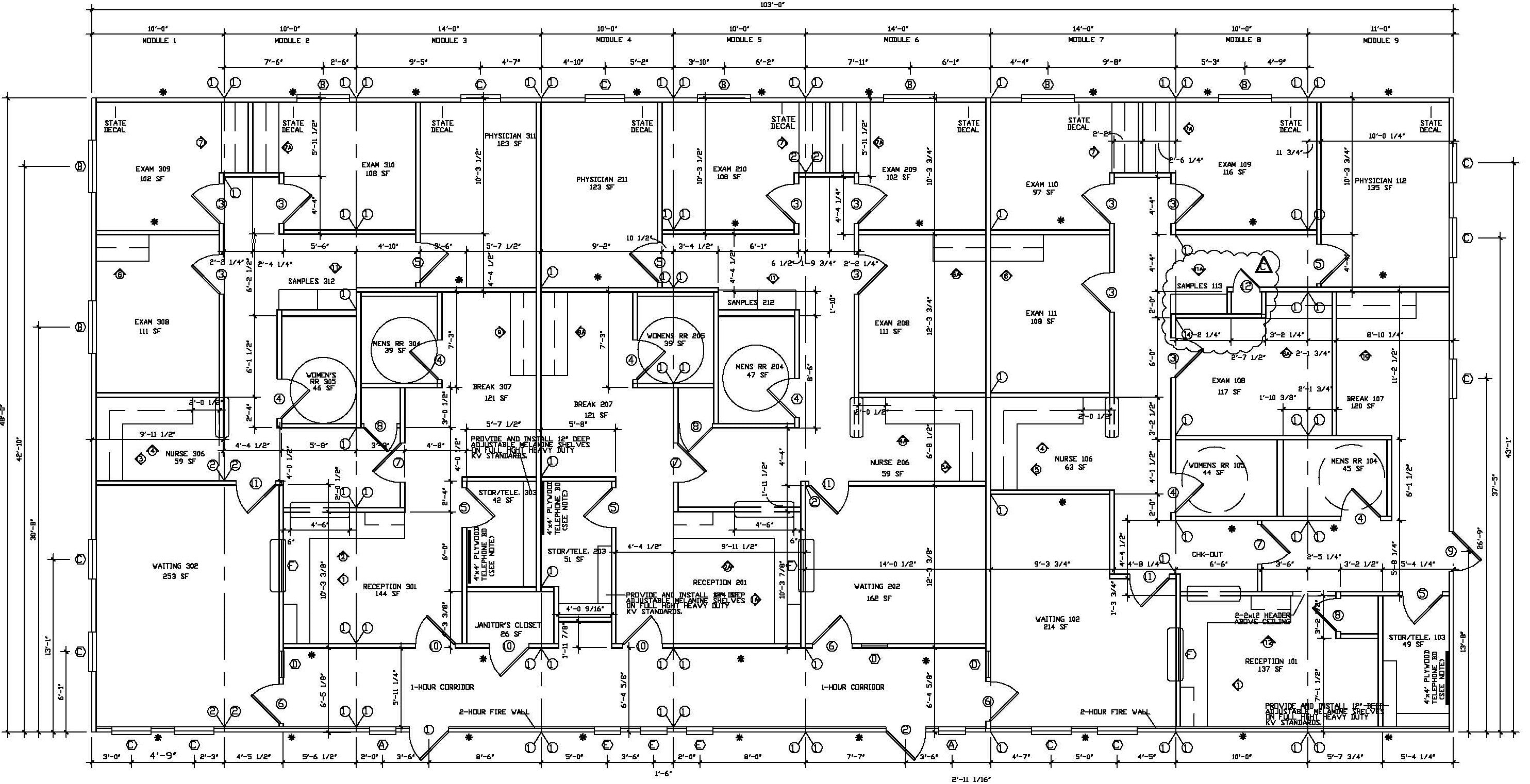 48 x 103 Medical Complex