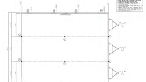 1200 sqft 30 x 40 Open Floorplan Building